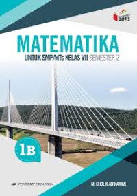 Image of MATEMATIKA UNTUK SMP/MTS KELAS VII SEMESTER 2