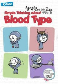 Image of SIMPLE THINGKING A BOUT BLOOD TYPE